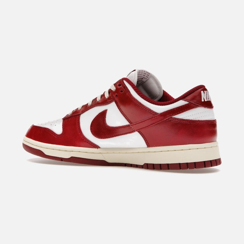 nike dunk low prm team red (women's)