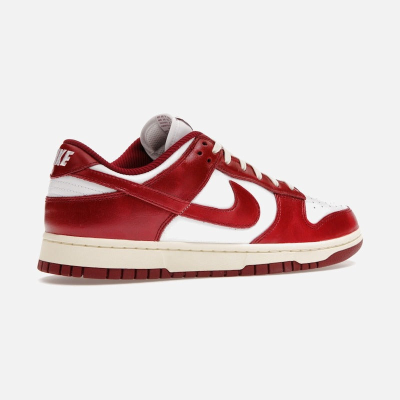 nike dunk low prm team red (women's)