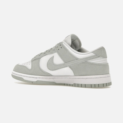 nike dunk low light silver corduroy