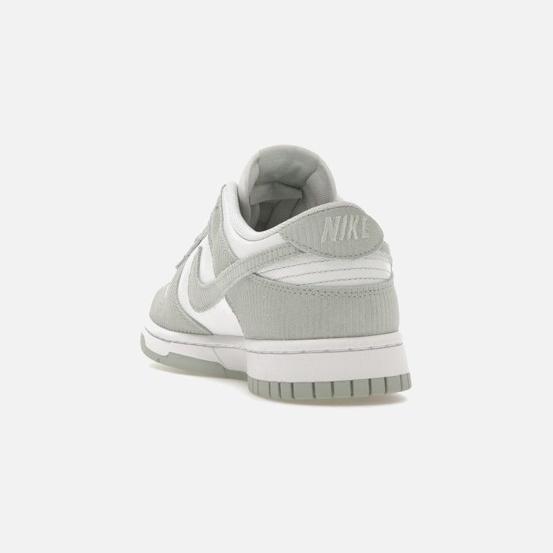 nike dunk low light silver corduroy