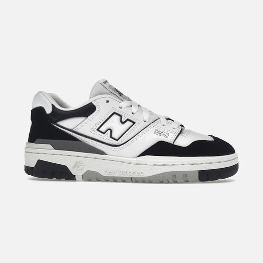 new balance 550 white black rain cloud (gs)