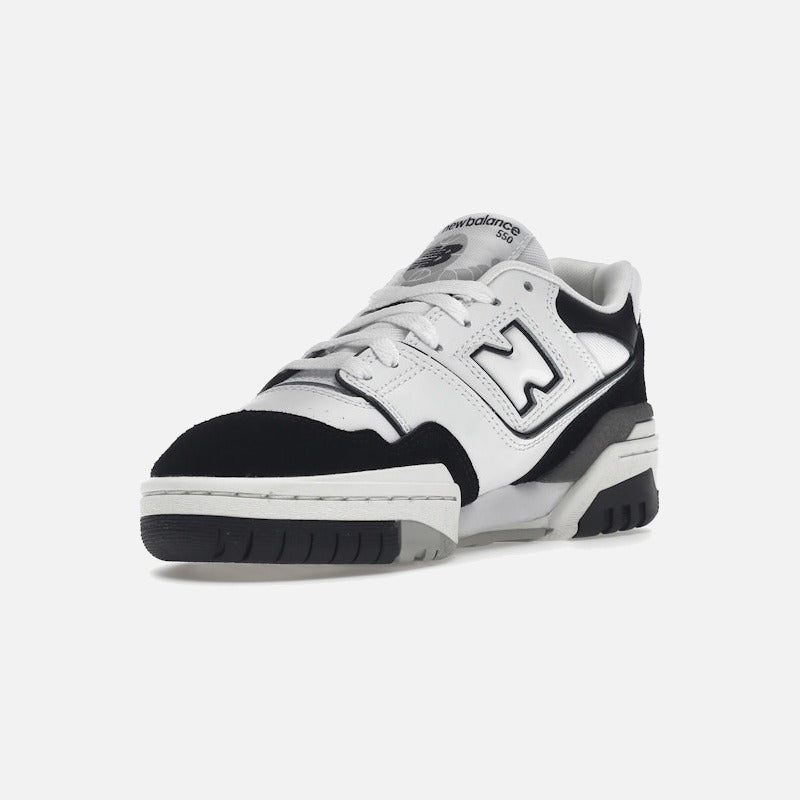 new balance 550 white black rain cloud (gs)