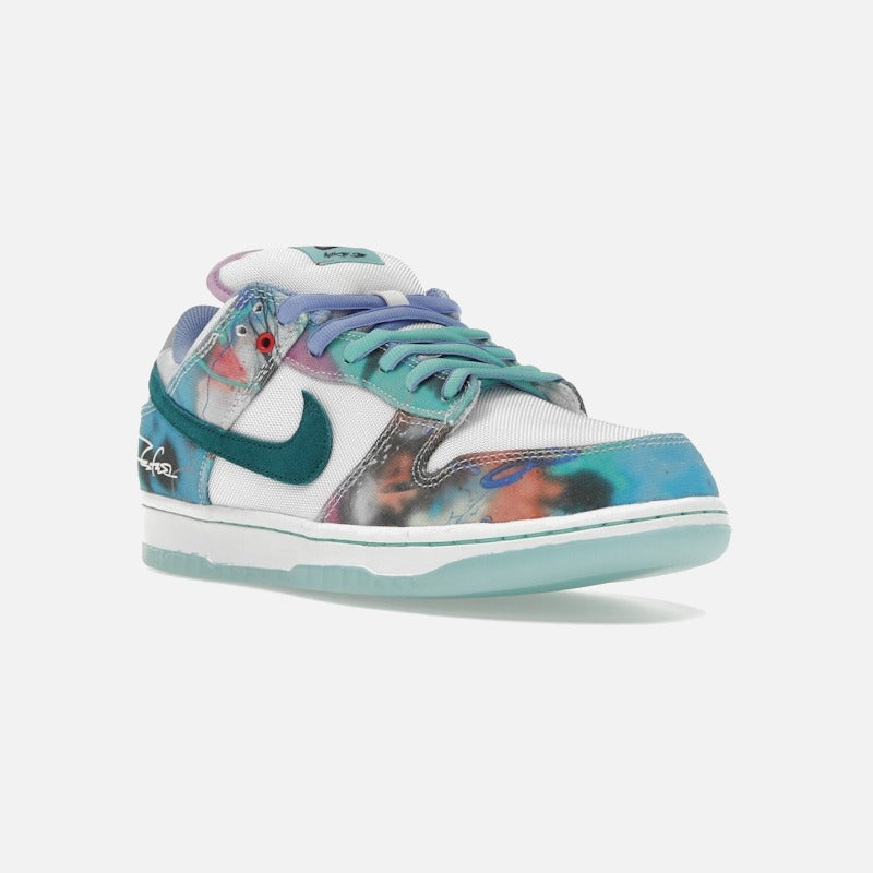 Nike Sb Dunk Low Futura Laboratories Bleached Aqua