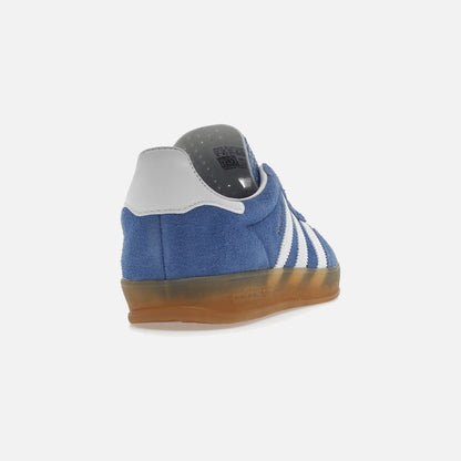 adidas gazelle indoor blue fusion gum (women's)