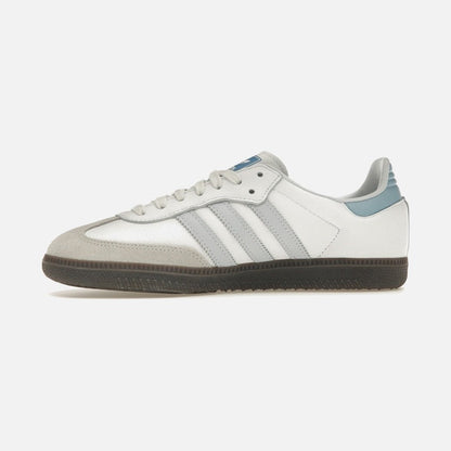 adidas samba og white halo blue