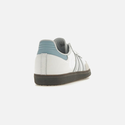adidas samba og white halo blue