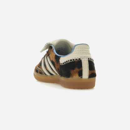 adidas samba nylon wales bonner Leopard dark brown