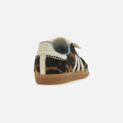 adidas samba nylon wales bonner Leopard dark brown
