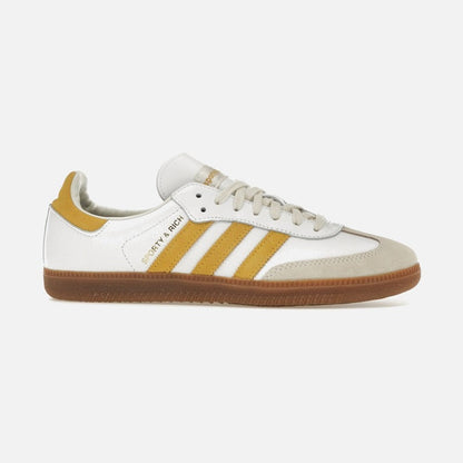 adidas samba sporty & rich white bold gold
