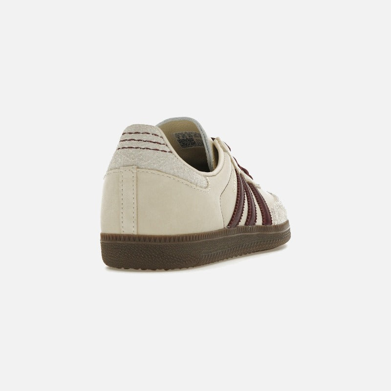 Adidas Samba Og Wonder White Maroon