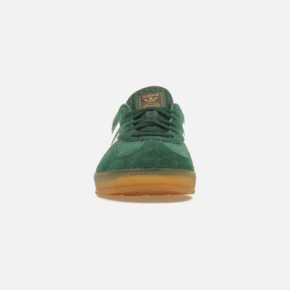 adidas gazelle indoor collegiate green lucid pink (women's)