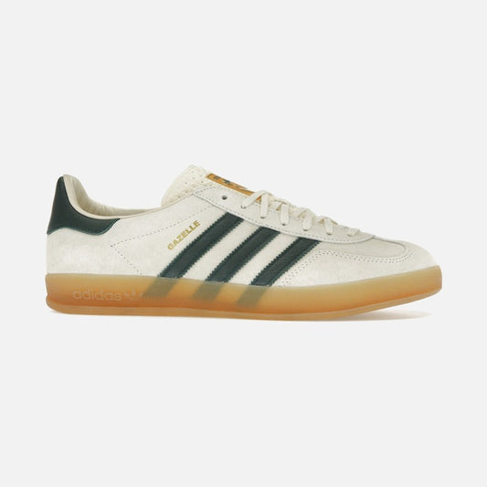 Adidas Gazelle Indoor Cream White Collegiate Green Gum
