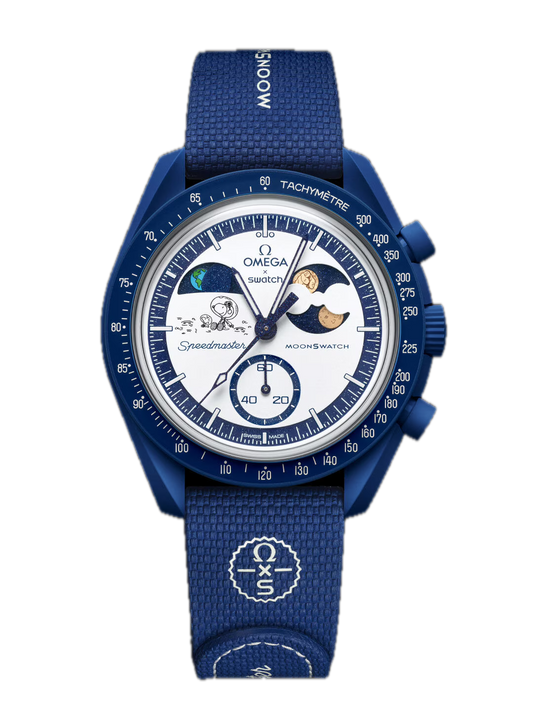 Swatch x Omega Mission To Earthphase Moonshine Snoopy Gold (Hunters Moon)