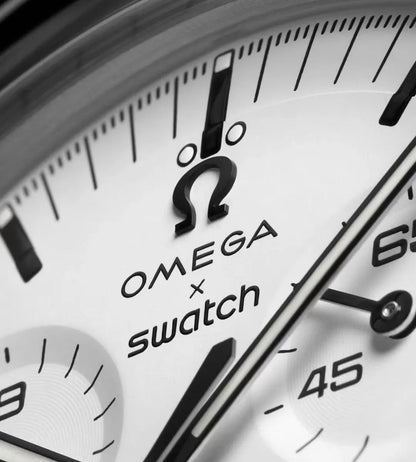 Swatch X Omega Bioceramic Moonswatch Mission To The Moon 1965