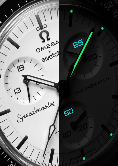 Swatch X Omega Bioceramic Moonswatch Mission To The Moon 1965