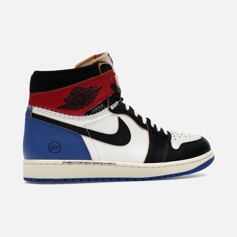 Jordan 1 Retro High OG SP Fragment x Union LA “Varsity Red / Sport Royal”
