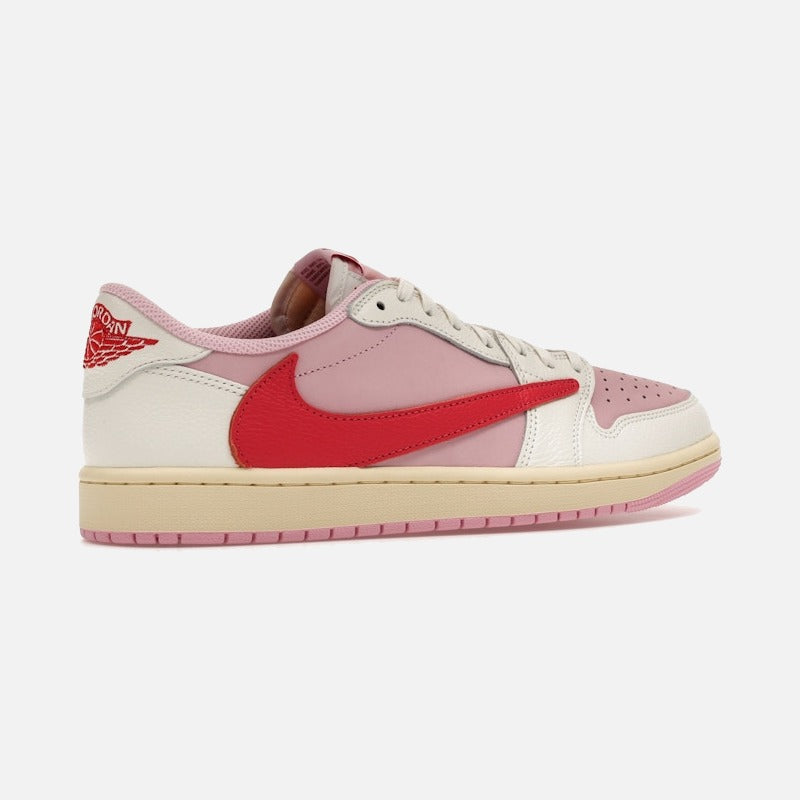 Air Jordan 1 Retro Low OG SP Travis Scott Sail Tropical Pink