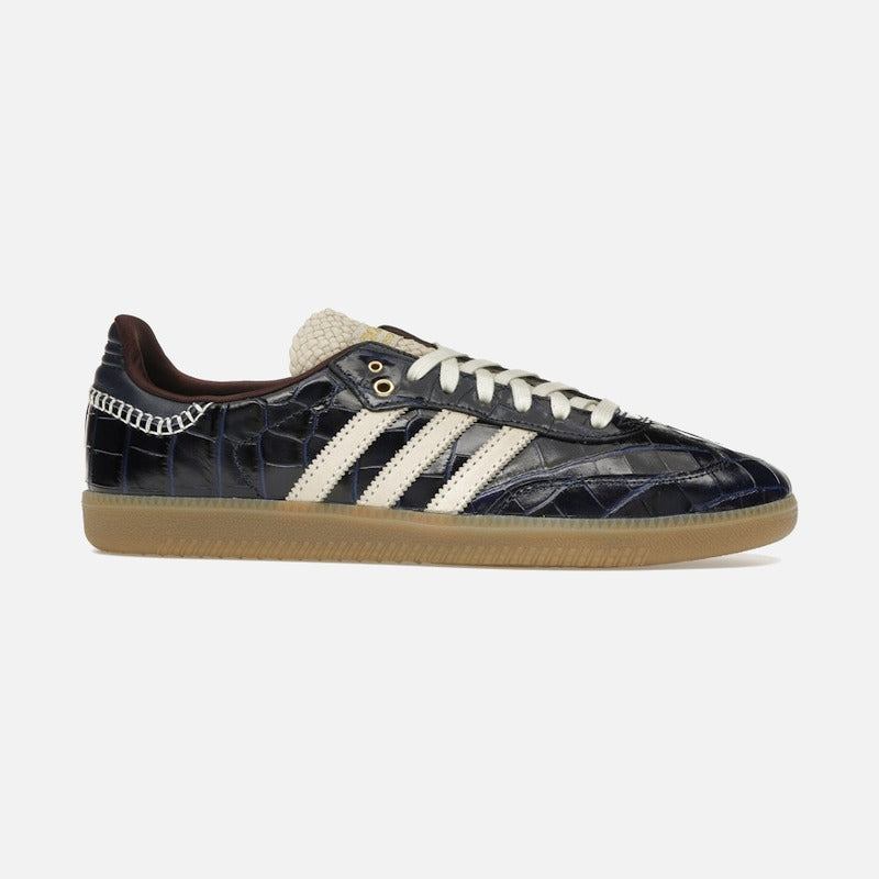 Adidas Samba Wales Bonner Navy Crocodile