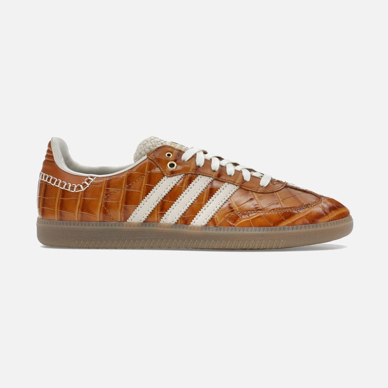 Adidas Samba Wales Bonner Brown Crocodile