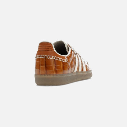 Adidas Samba Wales Bonner Brown Crocodile