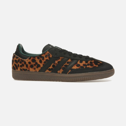 Adidas Samba Og Black Green Leopard (Women's)