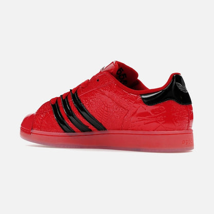Adidas Superstar x Sp5der Red Black