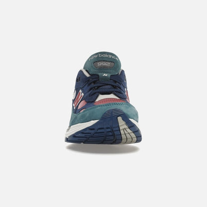 new balance 992 blue teal rose
