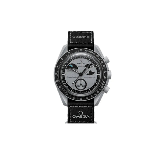 Swatch X Omega Bioceramic Moonswatch Mission To Earthphase