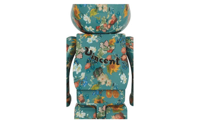 Bearbrick X Van Gogh Museum Floral Pattern 50th Anniversary 1000%