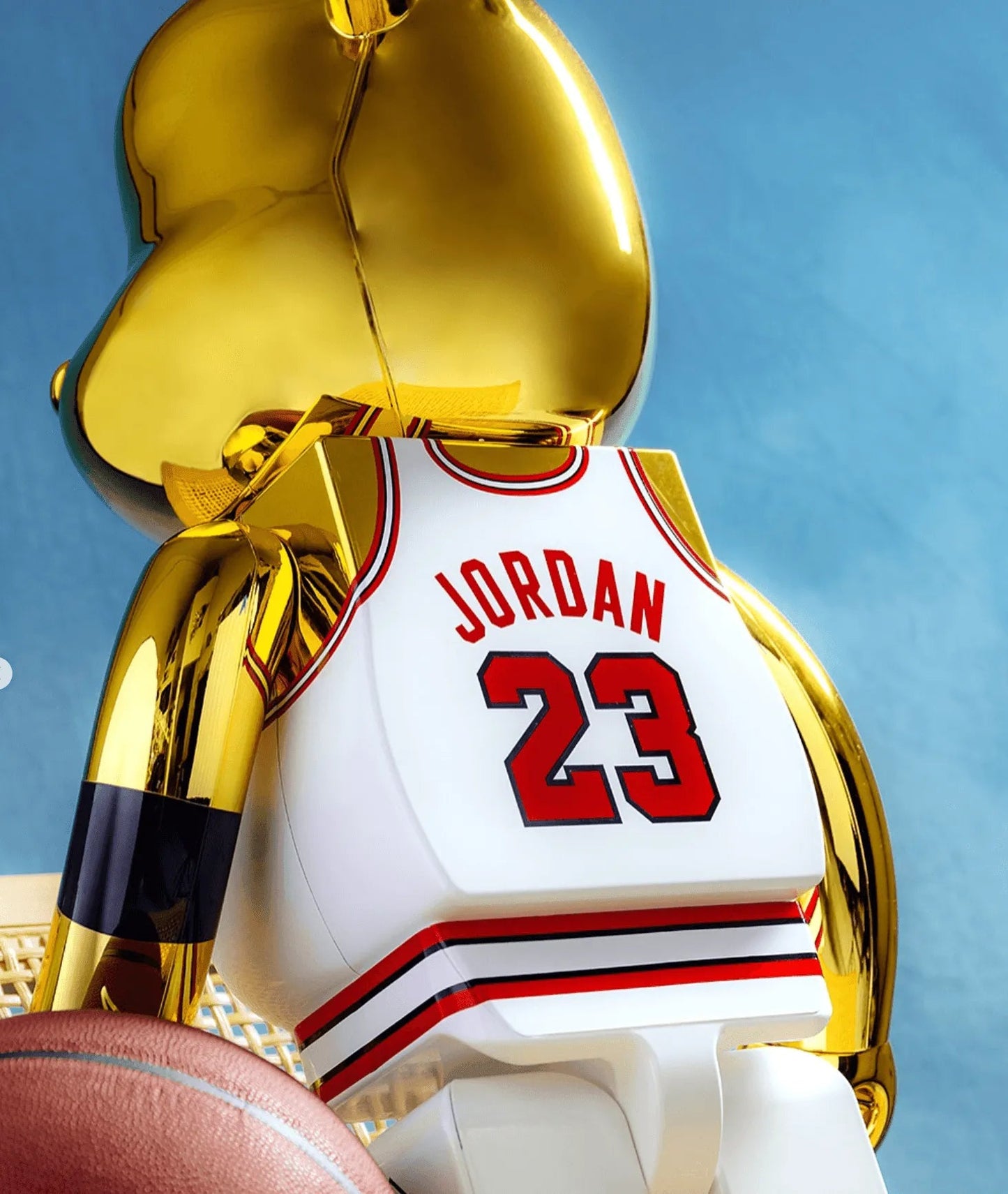 BEARBRICK 1000% MICHAEL JORDAN 1991 WORLD CHAMPION