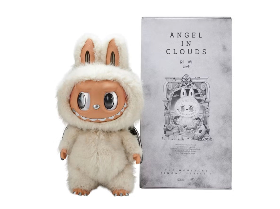The Monsters Labubu Zimomo Angel In Clouds Figure