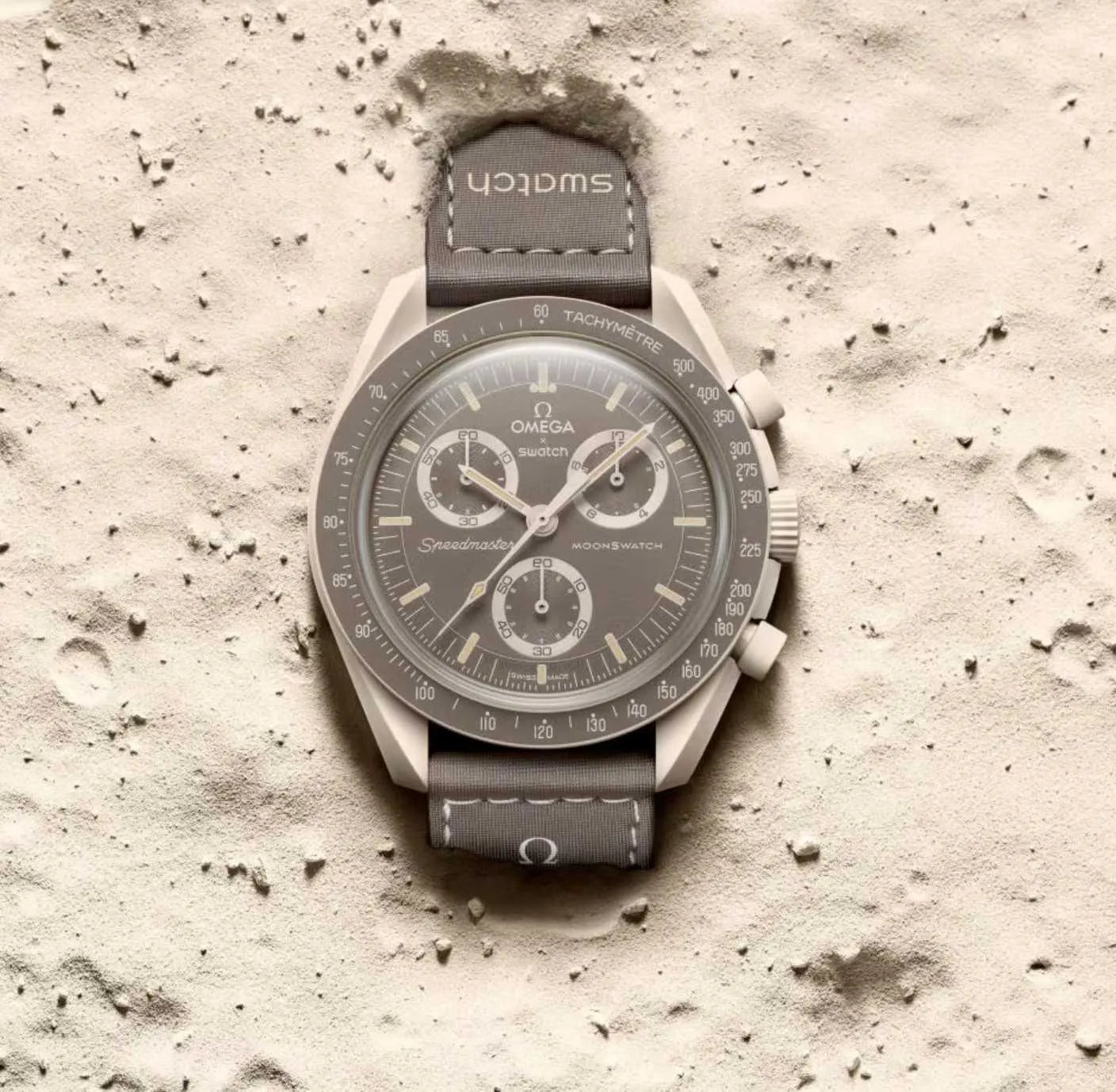 Swatch X Omega Bioceramic Moonswatch Mission On Earth - Desert