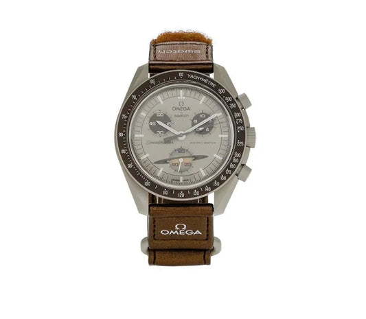 Swatch X Omega bioceramic moonswatch Mission To Saturn SO33T100