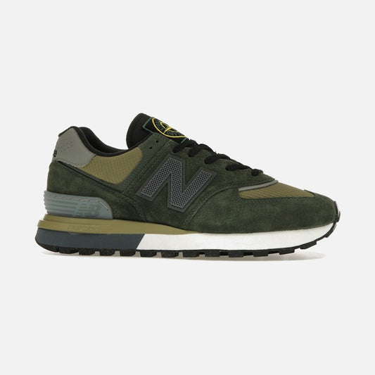 New Balance 574 Legacy Stone Island Dark Green
