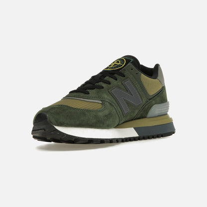 New Balance 574 Legacy Stone Island Dark Green