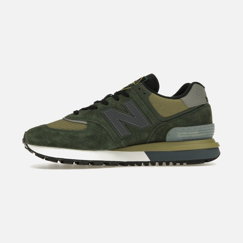 New Balance 574 Legacy Stone Island Dark Green