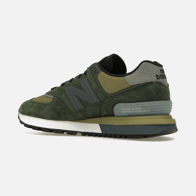 New Balance 574 Legacy Stone Island Dark Green