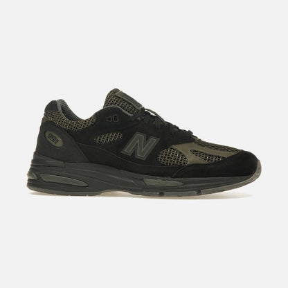 new balance 991v2 miuk stone island black