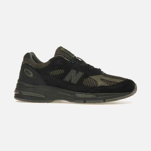 new balance 991v2 miuk stone island black