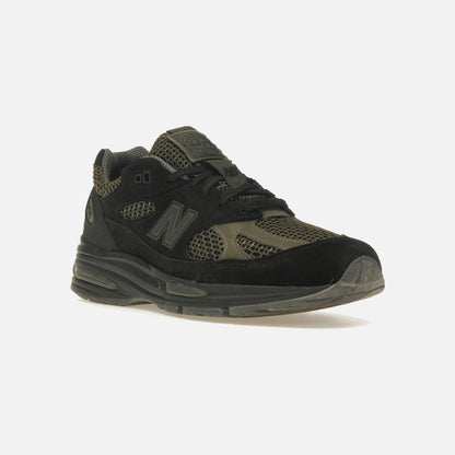 new balance 991v2 miuk stone island black
