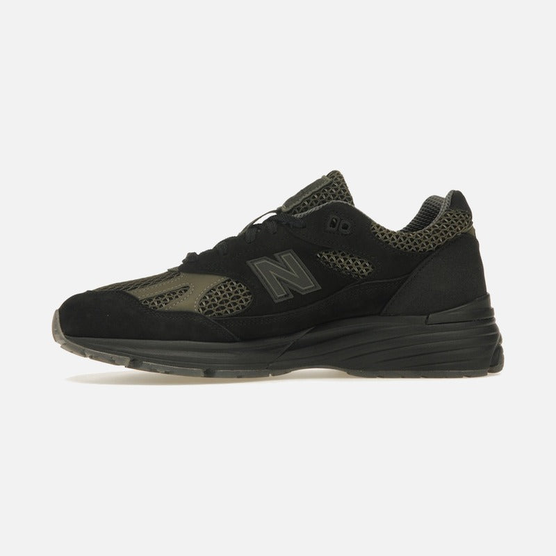 new balance 991v2 miuk stone island black