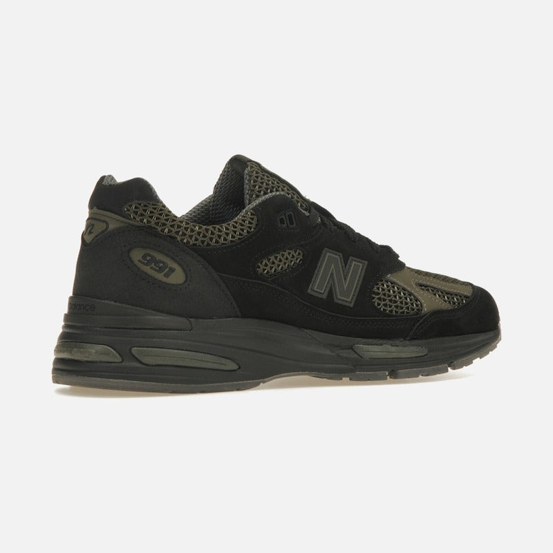 new balance 991v2 miuk stone island black