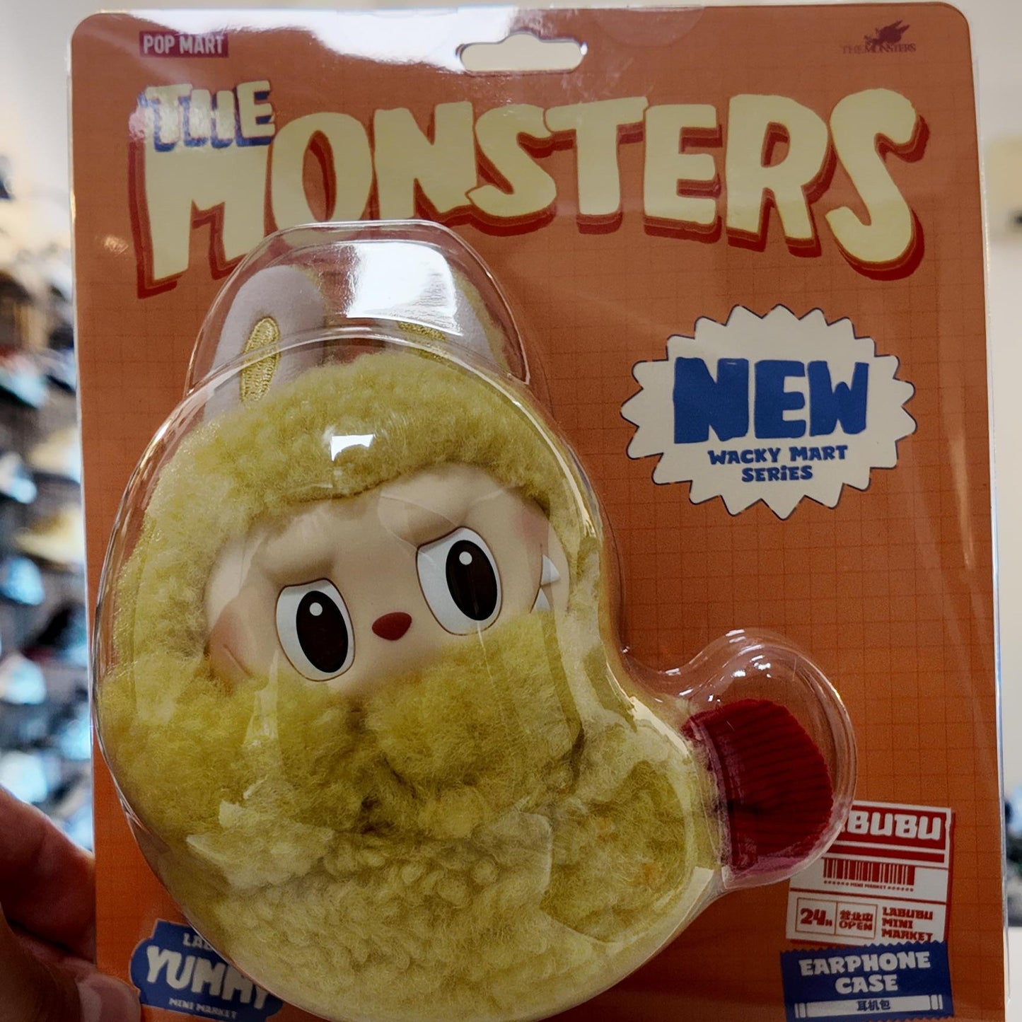 Labubu The Monsters Wacky Mart Series Tempura Earphone Case