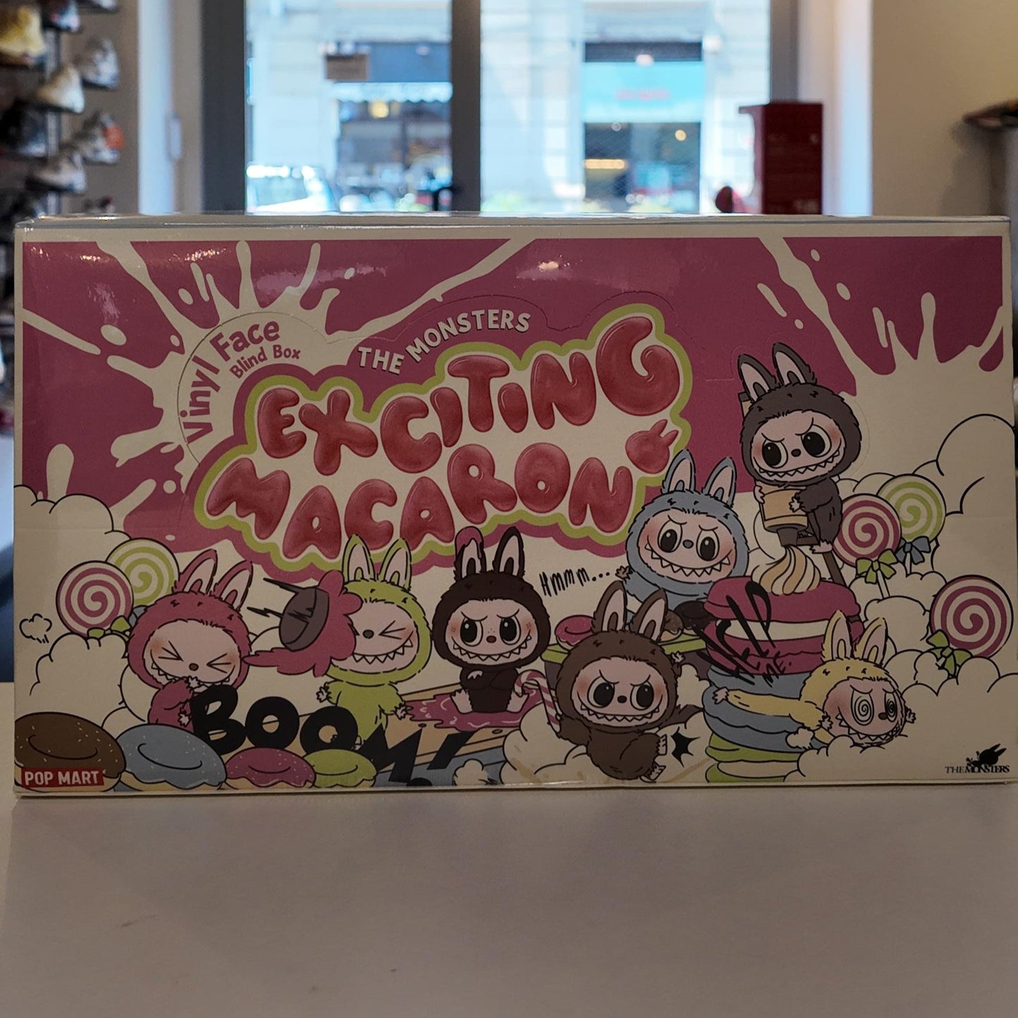 Labubu The Monsters Tasty Macarons Vinyl Face Blind Box Whole Set (6 Blind Boxes)