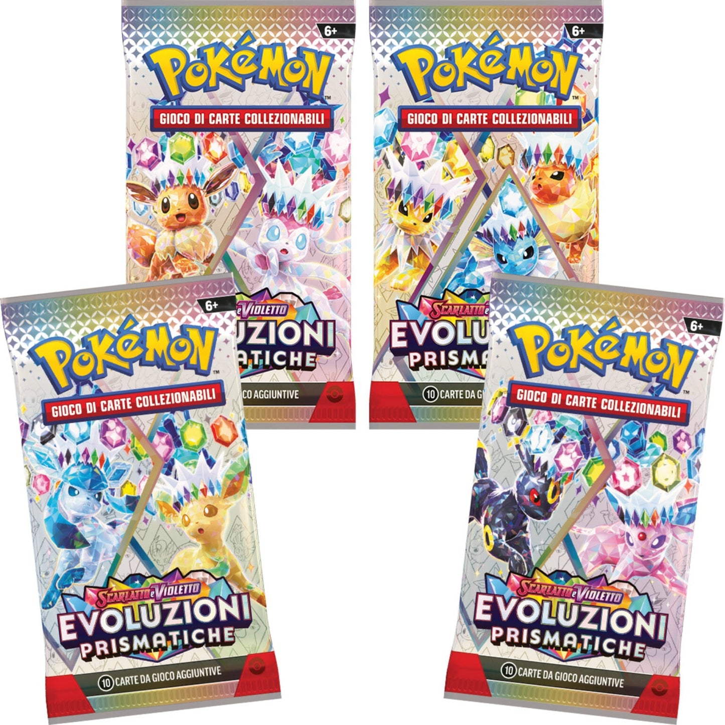 Pokémon Evoluzioni Prismatiche - Bundle da 6 Buste (ITA)