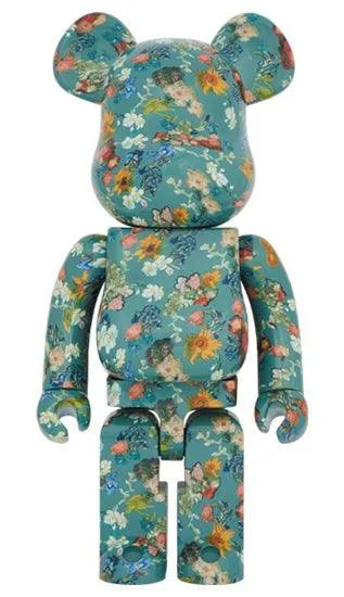 Bearbrick X Van Gogh Museum Floral Pattern 50th Anniversary 1000%