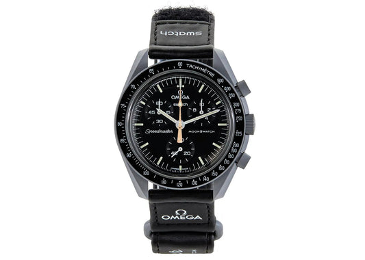 Swatch X Omega Bioceramic Moonswatch Mission To Moonshine Snowflake Pattern So33m102-112