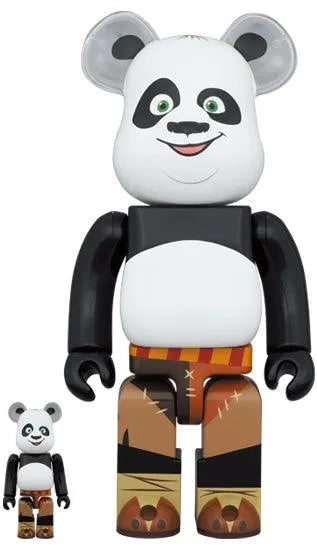 Bearbrick X Kung Fu Panda 100% & 400% Set