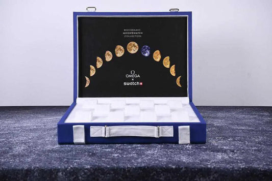 Valigia Porta Orologi Da 11 Custodia Omega x Swatch Speedmaster Moonswatch (MOONSHINE EDITION)