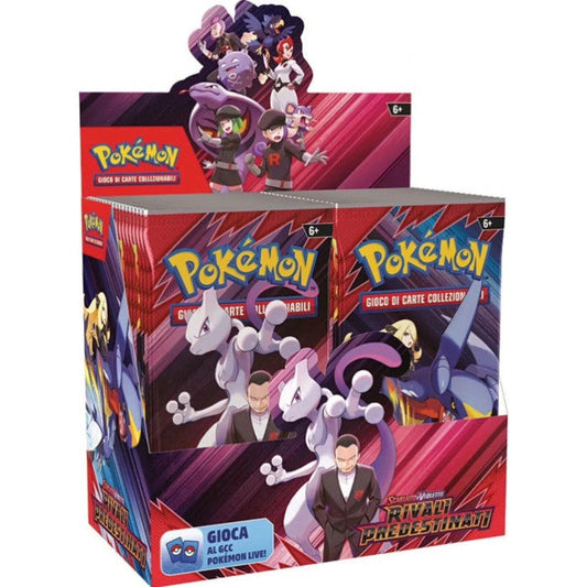 Pokémon Rivali Predestinati Box 36 Booster - ITA / ENG